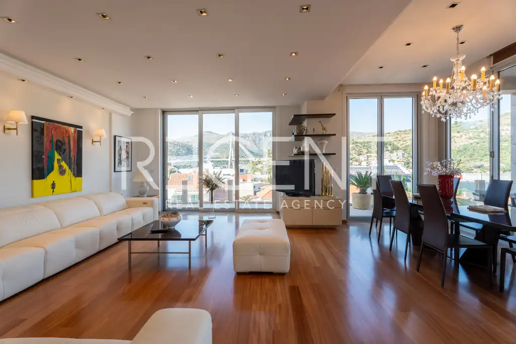 Dubrovnik, Lapad - Dva penthousea s panoramskim pogledom