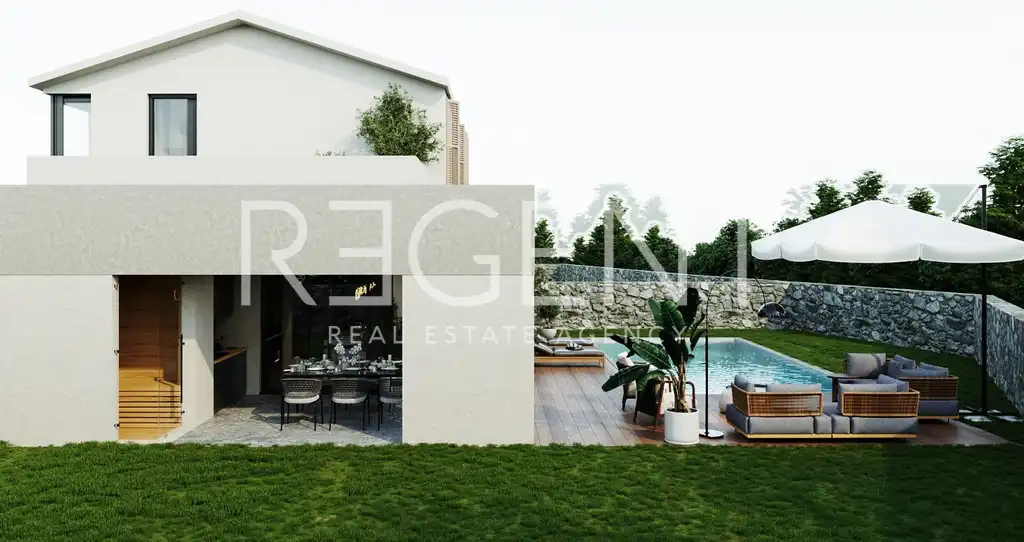 Istrie, Poreč - Moderní vila s bazénem 165 m2