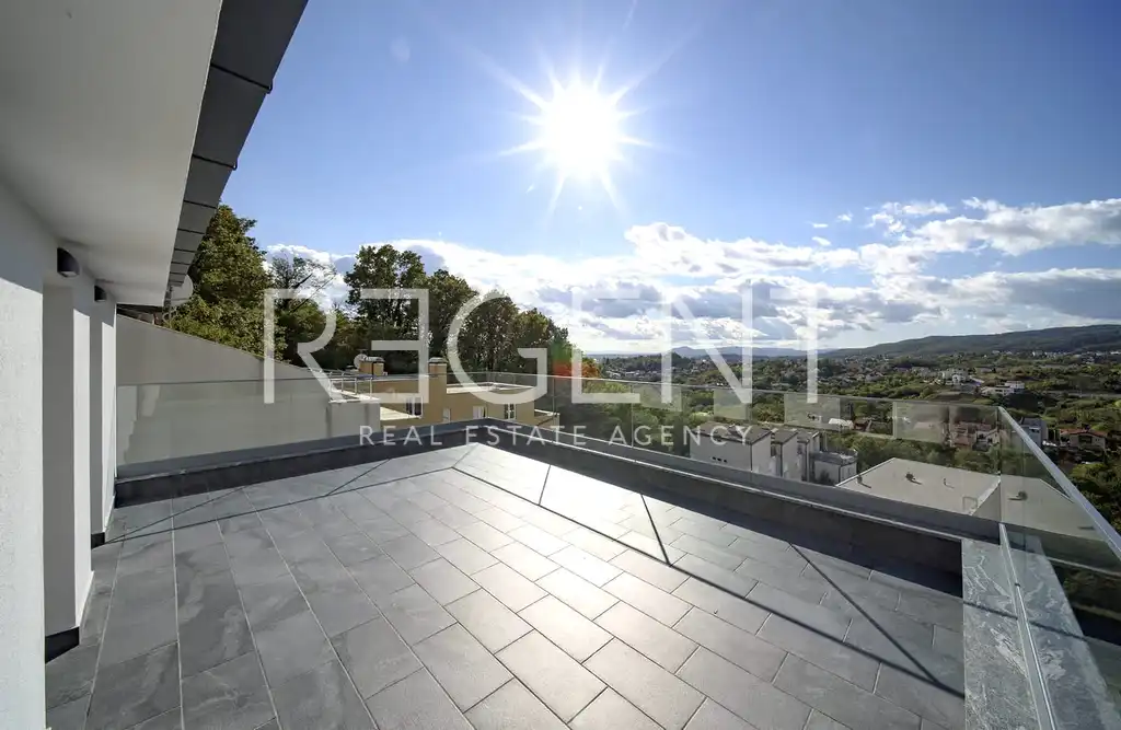 Zagreb, Gramača – two-story penthouse 212 sqm, 5 bedrooms, terrace, garage
