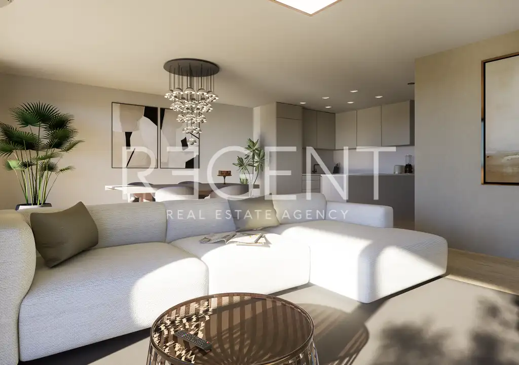 Umag – Moderne Zwei-Zimmer-Wohnung mit großer Loggia und Balkon