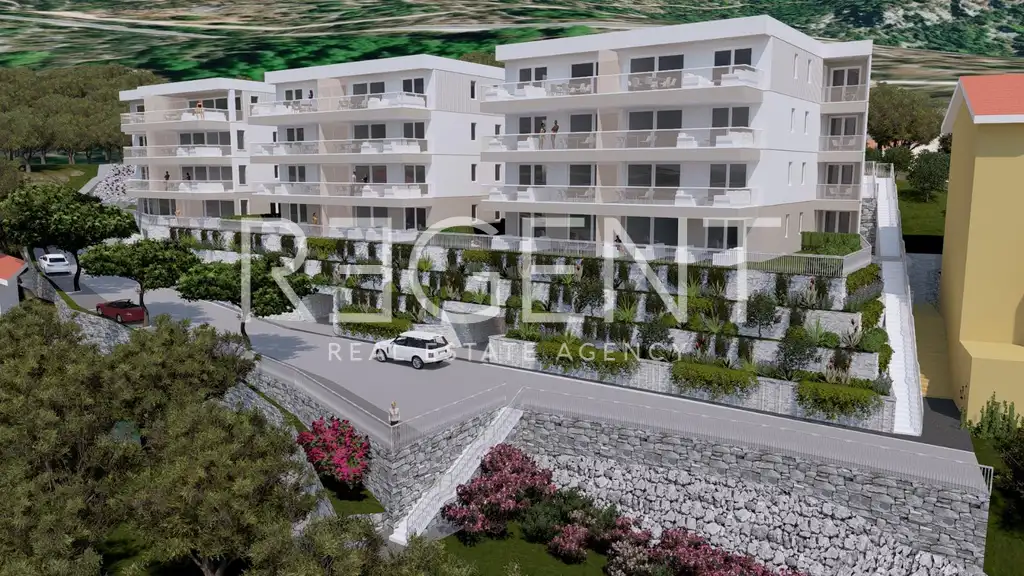 Wohnung 46 m², Živogošće — 2 Zimmer, 1. Etage, Loggia