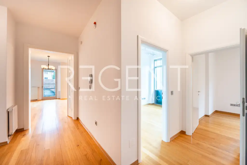 Zagreb, Srebrnjak – Appartement de quatre pièces au rez-de-chaussée