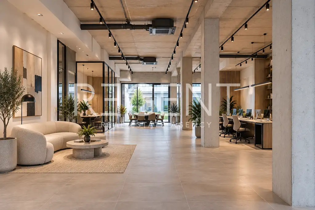 Locale commerciale 180 m², Piazza Tuđman — piano terra, nuova costruzione, terrazzo
