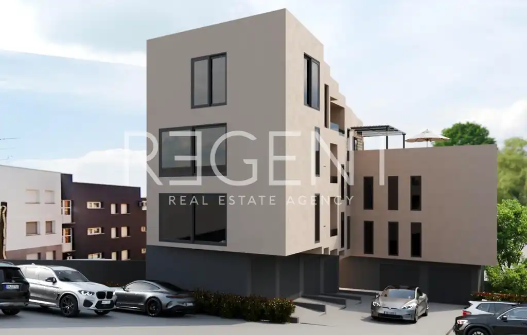 Záhřeb, Šestine – Luxusní penthouse 163 m² s velkou terasou, novostavba