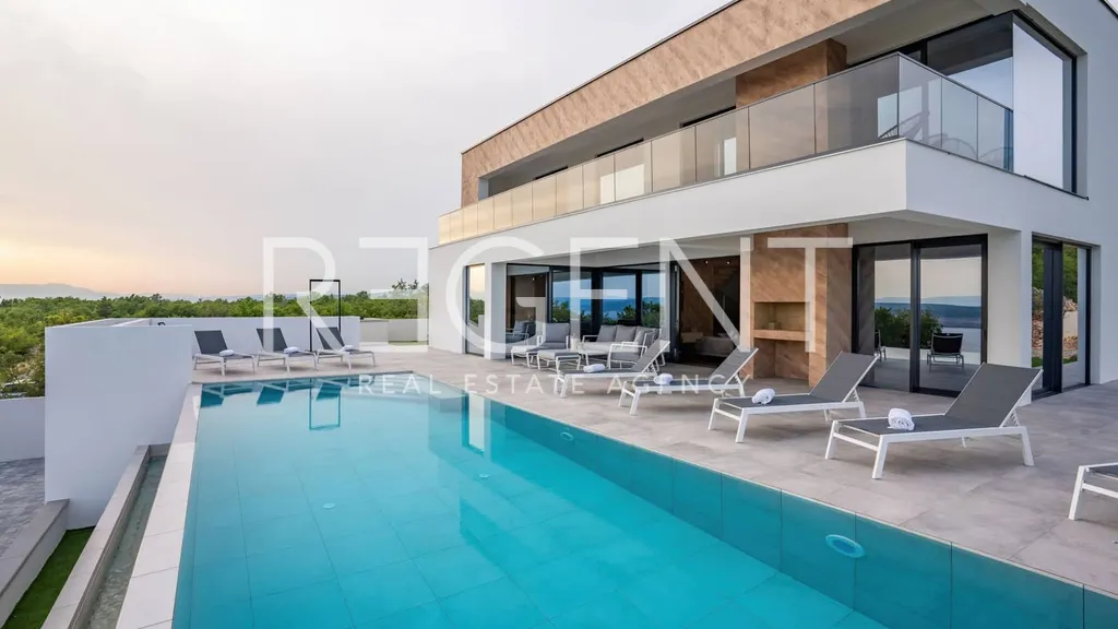 Kvarner, Jadranovo - Luxury villa with panoramic sea view
