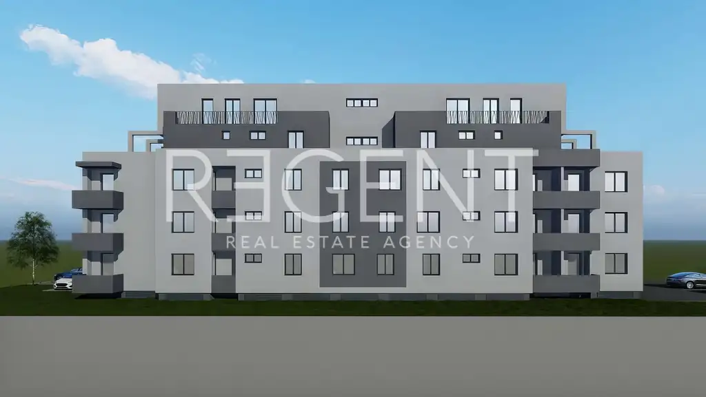 Trosoban stan 56,17 m², Podbrežnica- prizemlje s lođom