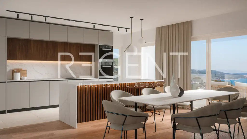Trogir, Marina - Dreizimmerwohnung mit Pool in modernem Neubau