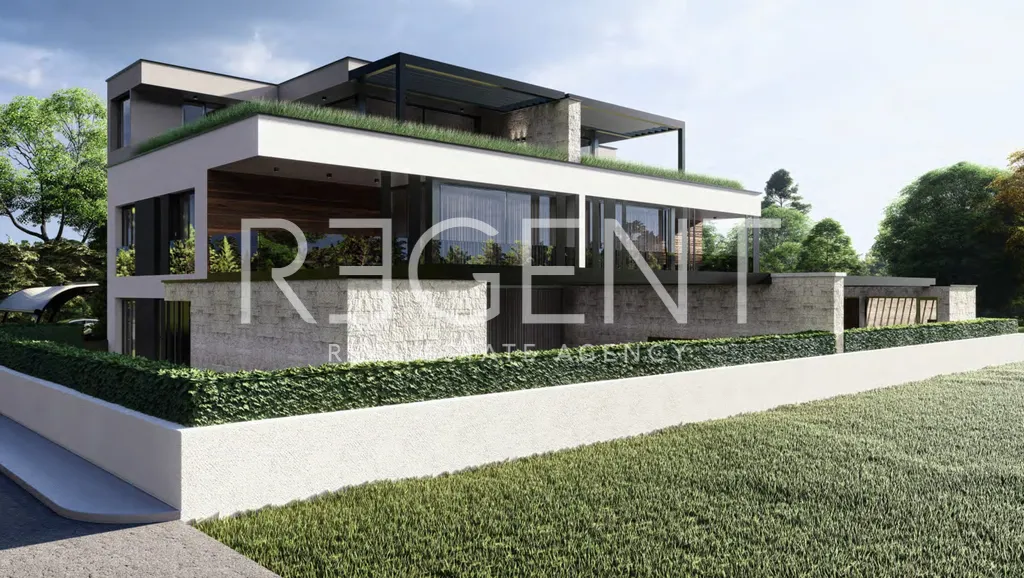 Istra, Vabriga - Luksuzni trosoban stan s krovnom terasom 117 m2