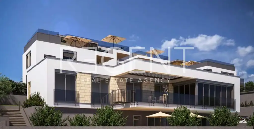 Primošten — Villa 171 m², 3 chambres, 2 terrasses, jardin, piscine, vue sur mer
