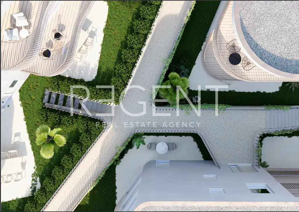 Byt 89,40 m², Rogoznica — výhled na moře, 2 ložnice, 2 balkony, parkování