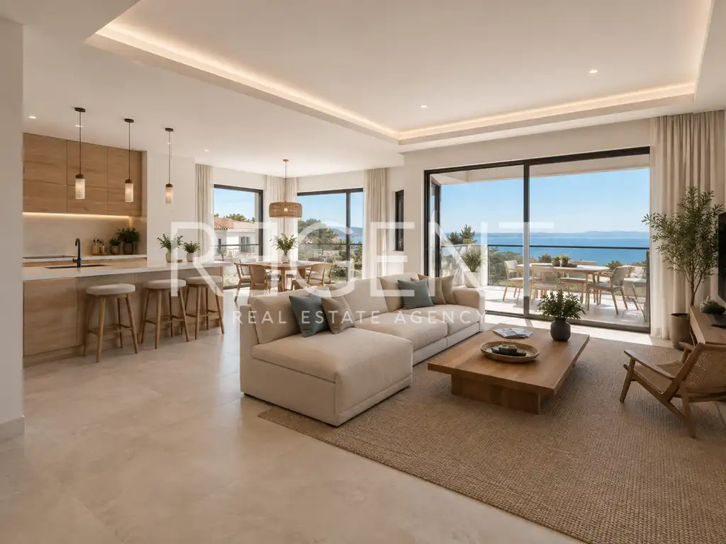 Primošten, stan 78,31 m² — 2 SS, lođa, pogled na more
