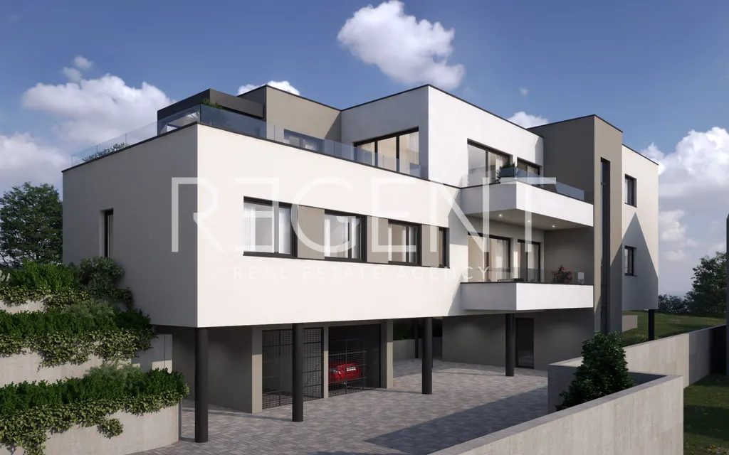 Zagreb, Šestine - Luksuzno dvosobno stanovanje v urbani vili 80 m2