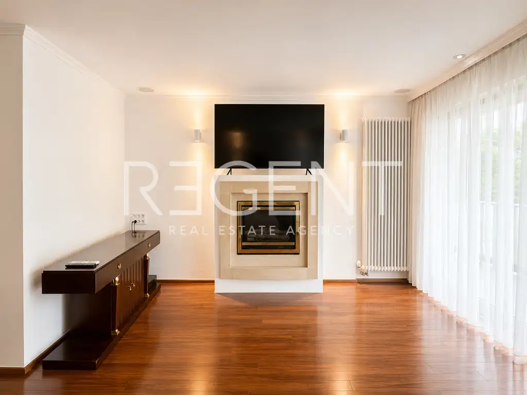 Záhreb, Medveščak – byt 150 m² na prenájom, 4 spálne, loggia, garáž