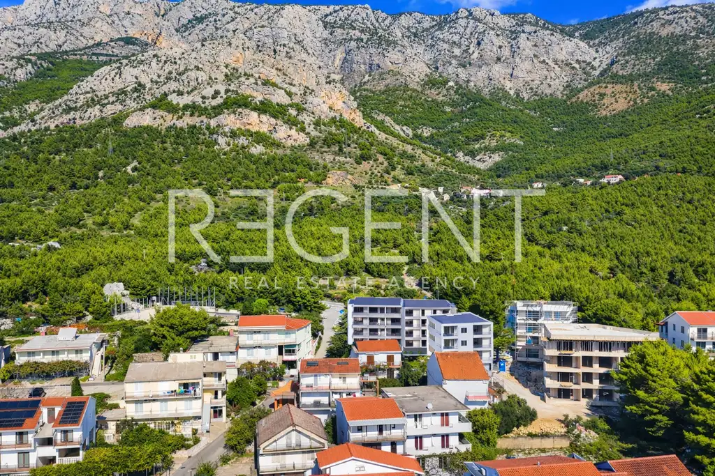 Makarska, Živogošće - jednosoban stan u novogradnji blizu mora