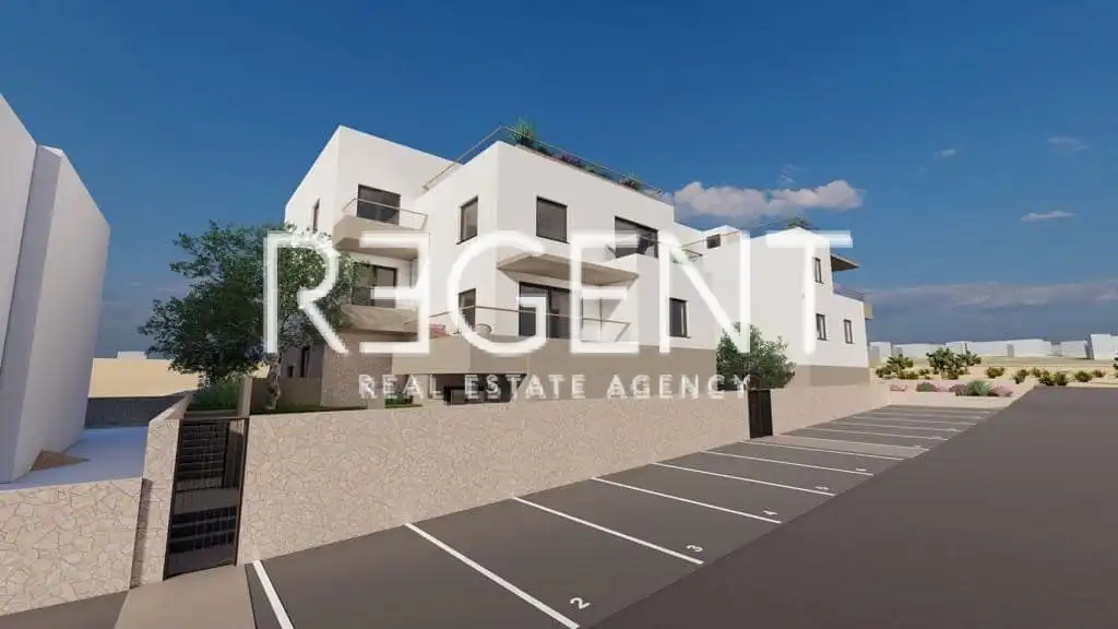 Pag, Povljana - Dvoupokojový byt novostavba 66,84 m2