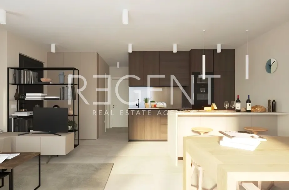 Poreč, Vranići – Dvojizbový byt na prízemí 90,44 m2