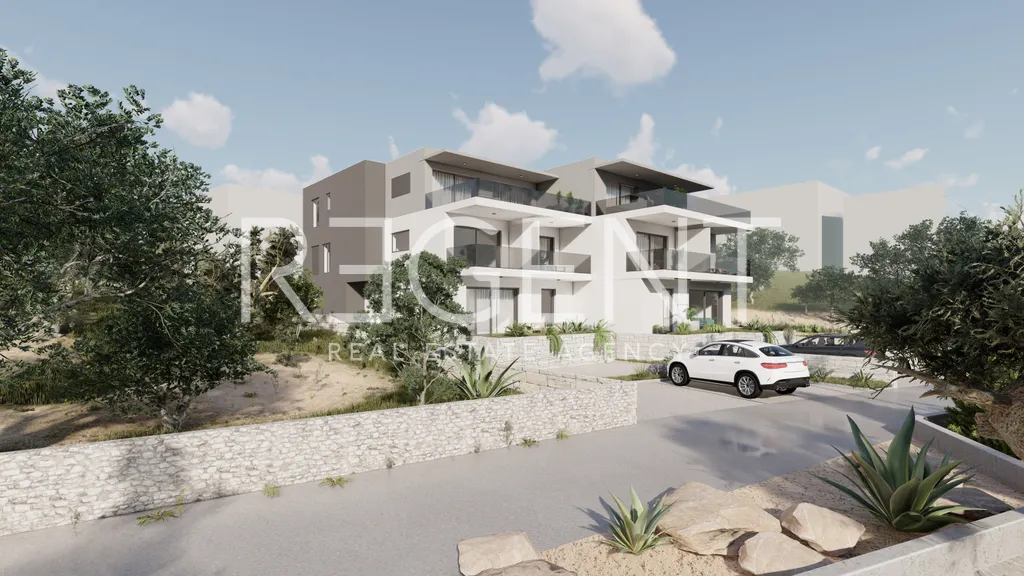 Šibenik, Brodarica - Moderný apartmán v novostavbe 68,76m2