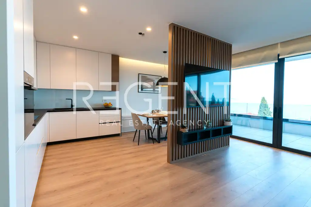 Opatija - Moderan trosoban stan s pogledom na more 133,26 m2