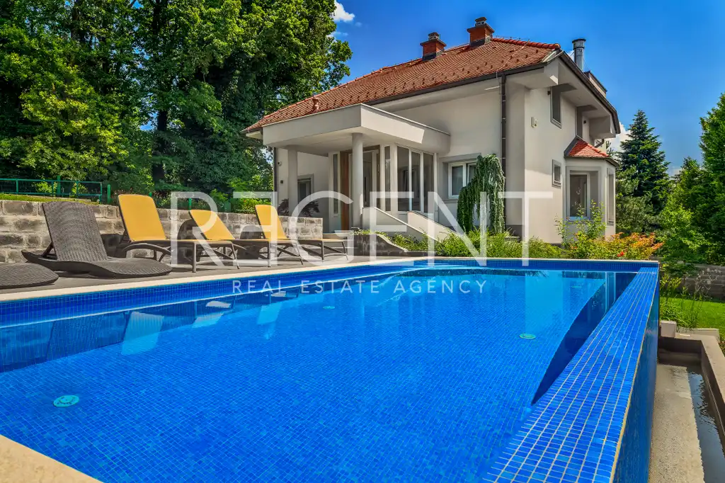 Zagreb, Šestine - Vila 309 m², 4 spalnice, bazen, razgled