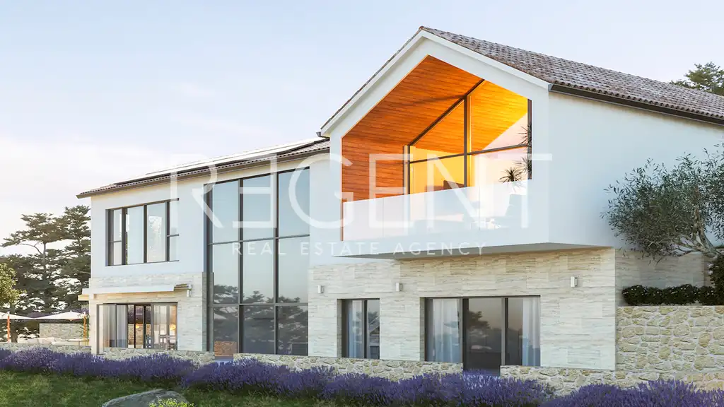 Vila 380 m², bazen, pogled na more – Podstrana, Gornja Podstrana
