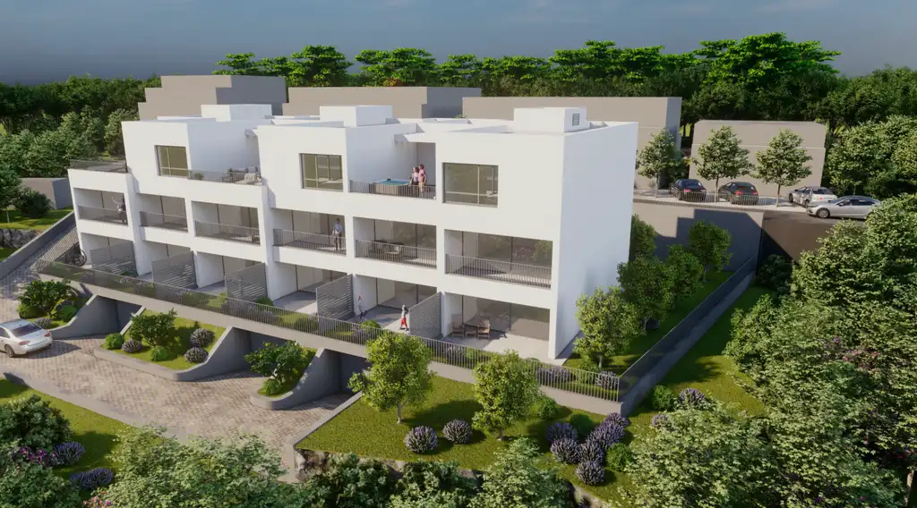 Podstrana, Strožanac – novostavba se 40 byty a garážovým parkováním