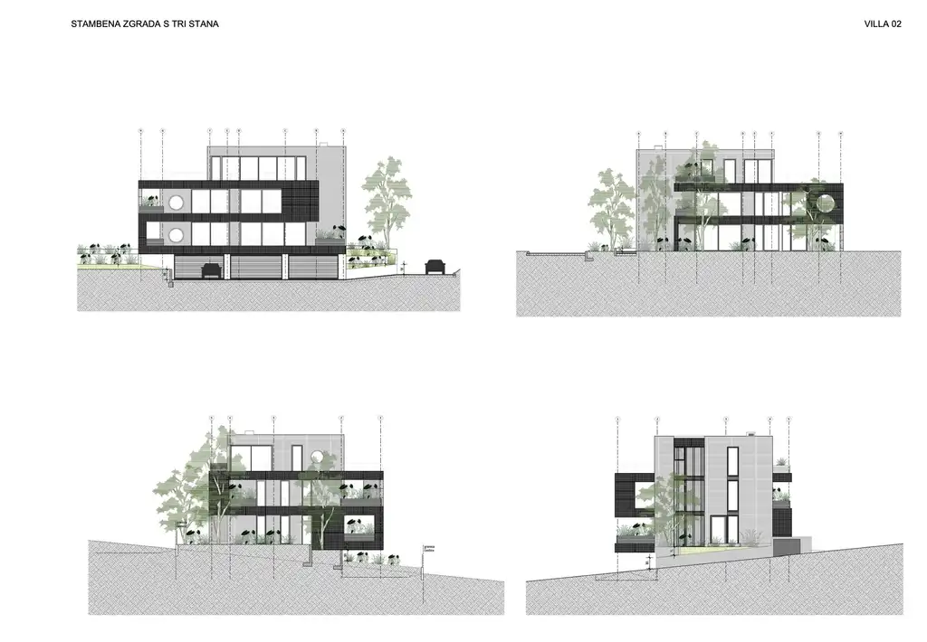 Zagreb, Gornji Bukovac – Fünfzimmerwohnung mit Terrasse