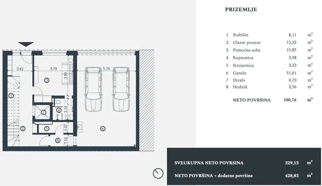 Istria, Petram Resort – villa 329 m², vista mare, garage, ascensore