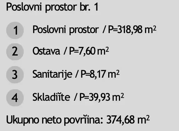 Zagabria, Lanište – moderno edificio per uffici con garage