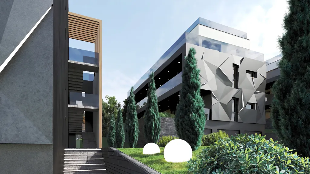 Zagabria, Gračani - Progetto di complesso residenziale di lusso, nuova costruzione