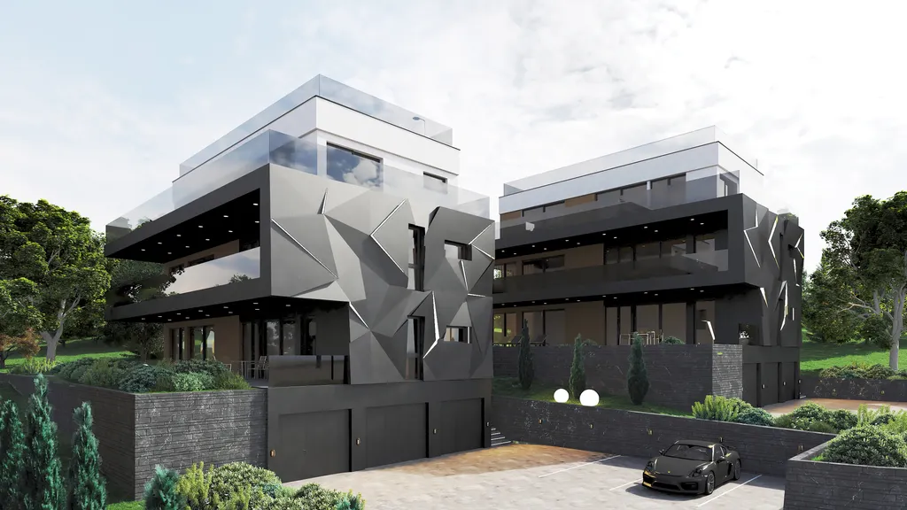 Zagabria, Gračani - Progetto di complesso residenziale di lusso, nuova costruzione