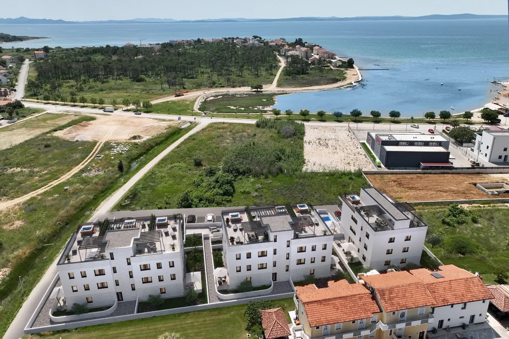 Zadar, Privlaka - Luxusní komplex tří obytných vil 70 m od moře