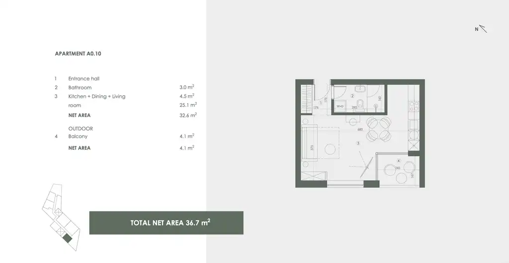 Istra, Savudrija, Crveni Vrh - "Golf Residence" jednopokojový apartmán