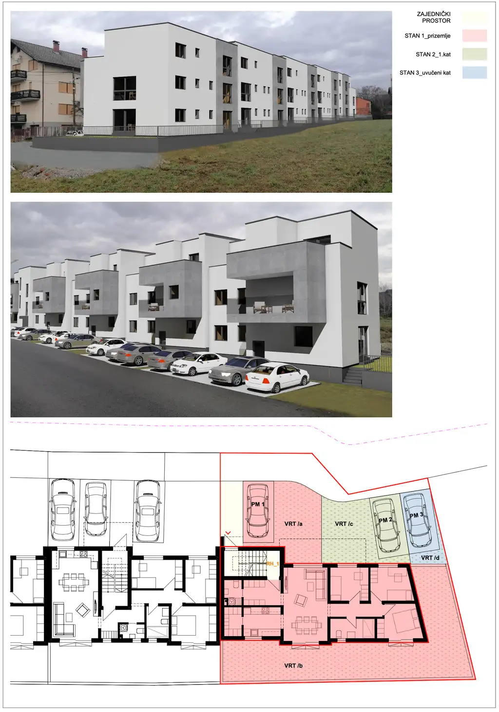 Sesvete – štvorizbový byt s priestrannou terasou