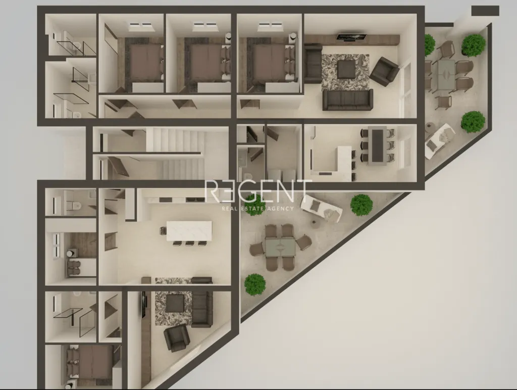 Zadar, Sukošan - Trojizbový byt novostavba 102 m2
