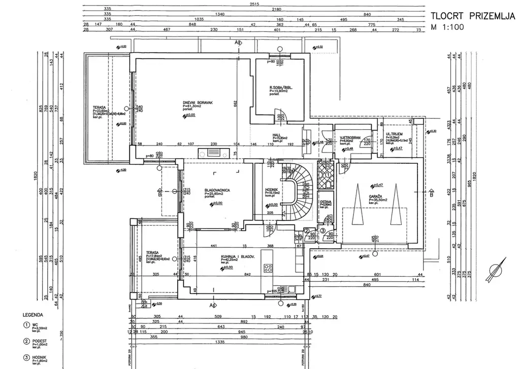 Villa 780 mq, Šestine — wellness, 5 camere da letto, garage