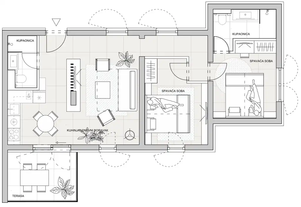 Zadar, Sv. Filip i Jakov - Molum Hotel & Residence trosoban apartman