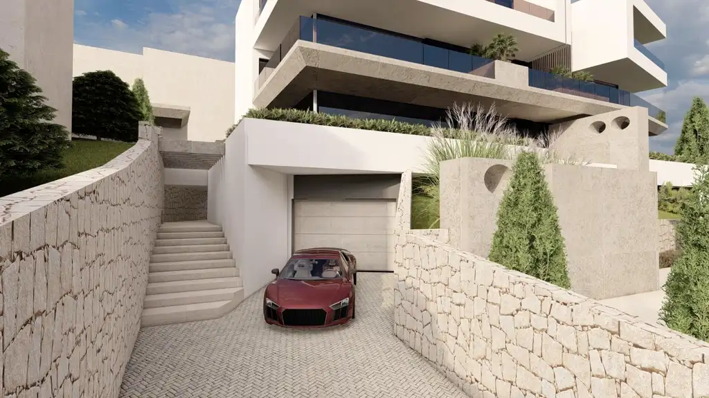 Opatija, Ičići – Neubau mit 6 Wohnungen und einem separaten Haus mit Pool