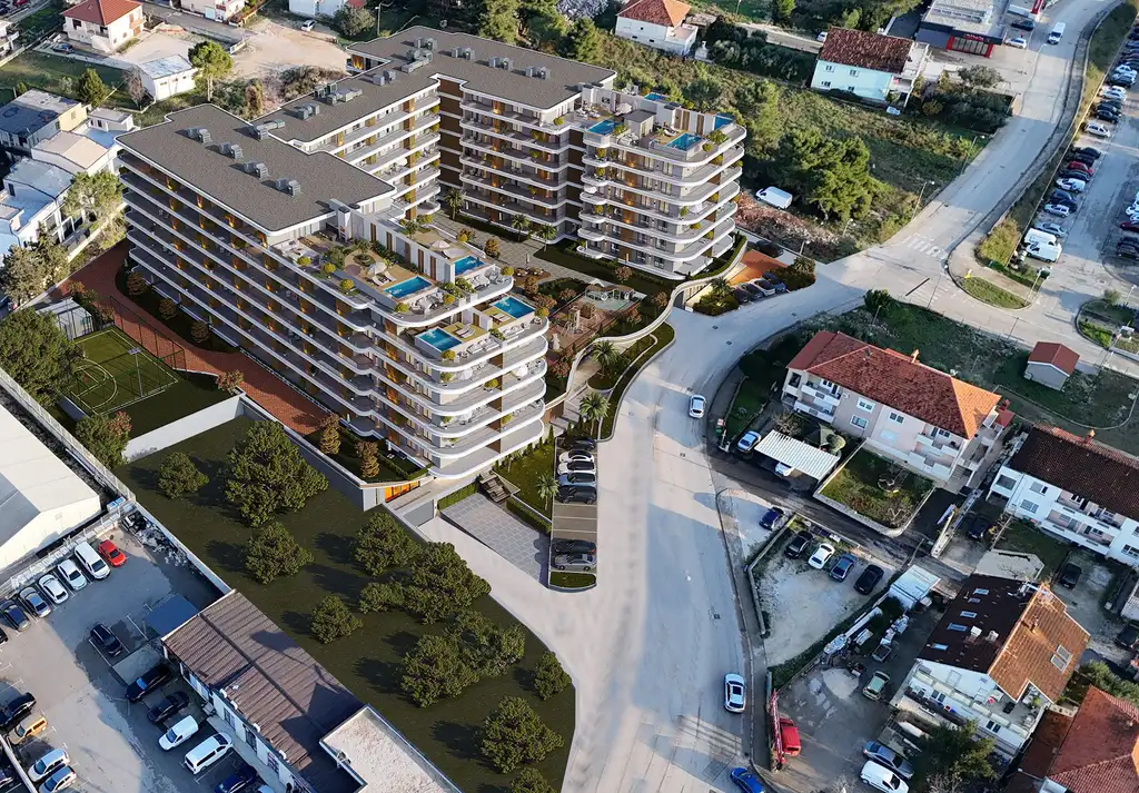 Zadar, Crvene Kuće - Suvremena stambena novogradnja "Mebalife"