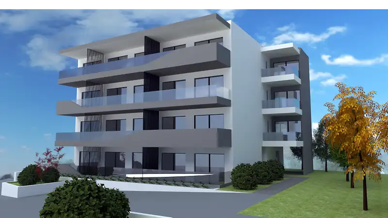 Makarska, Živogošće – Moderní stavba pouhých 150 metrů od moře