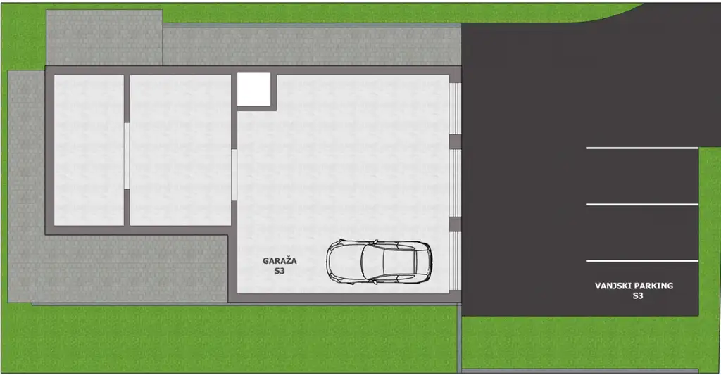 Zagreb, Gračani – penthouse s krovnom terasom i otvorenim pogledom