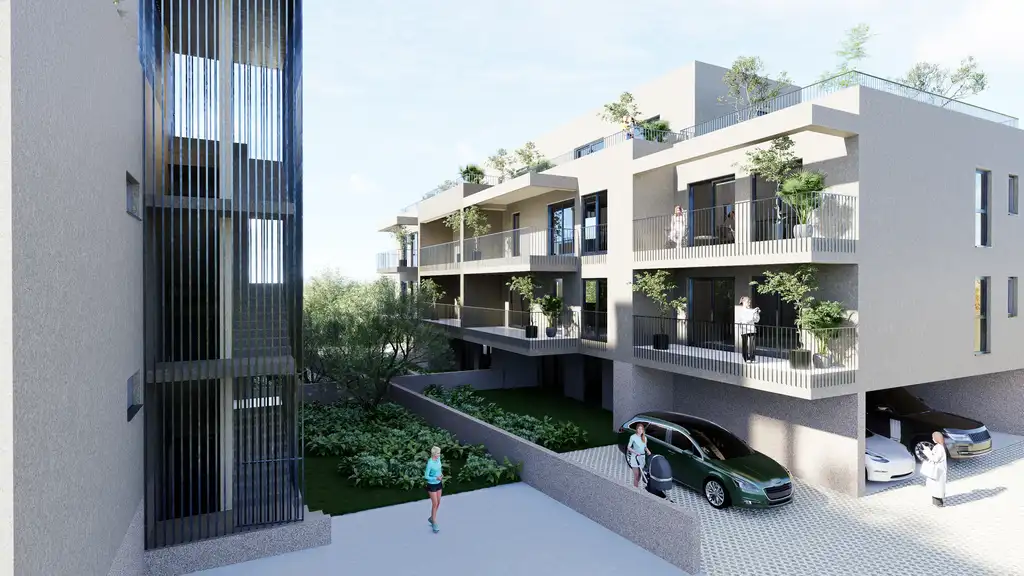 Трогир - Современное новое здание в отличном месте