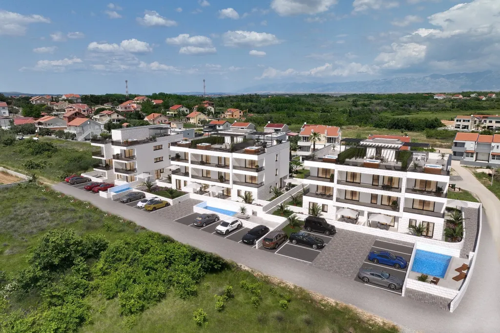 Zadar, Privlaka - Luxusní komplex tří obytných vil 70 m od moře