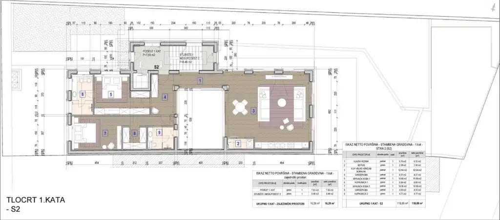 Zagreb, Šalata – Moderne Neubauvilla