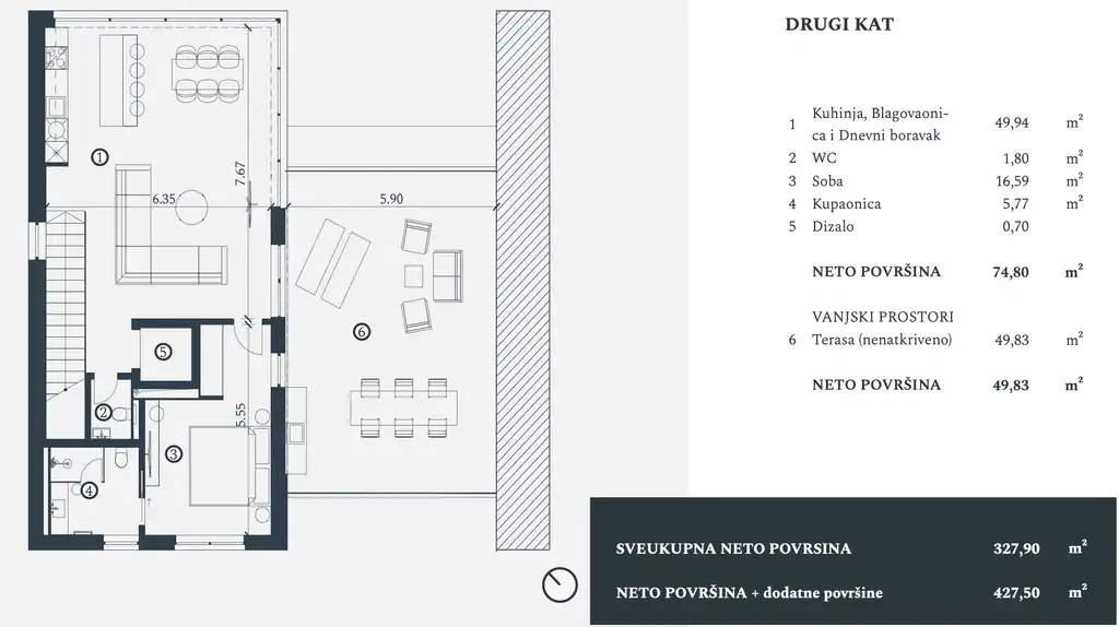 Istra, Petram Resort – vila 328 m², výhľad na more, záhrada, výťah