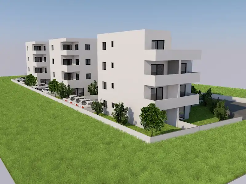 Трогир - Современная новостройка в тихом районе.