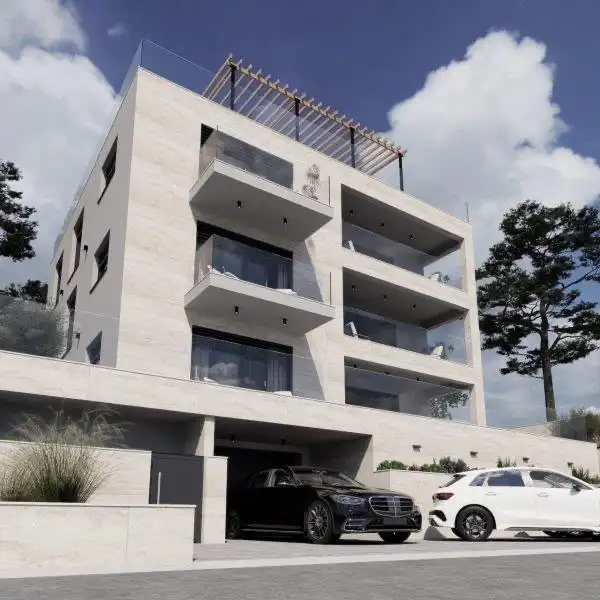 Postira, Brač – stanovi u novogradnji 140 m od mora