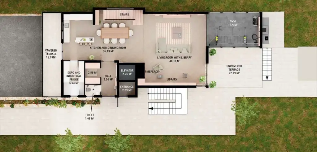 Zagreb, Gračani – ekskluzivan obiteljski stan s privatnim vrtom i više