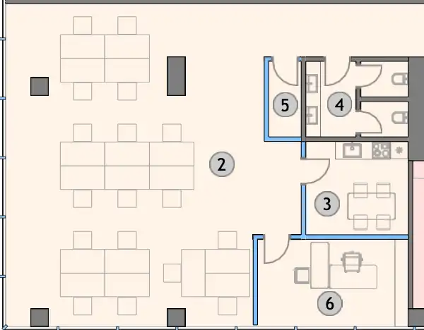 Zagabria, Lanište – moderno spazio uffici in edificio commerciale