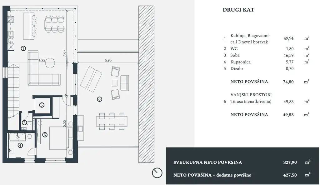 Istra, Petram Resort – vila 328 m², pohľad na more, garáž, výťah
