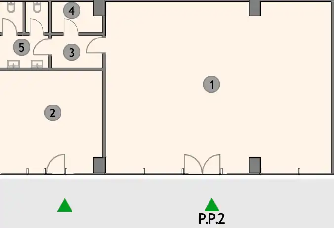 Zagabria, Lanište - locale commerciale al piano terra di un edificio moderno